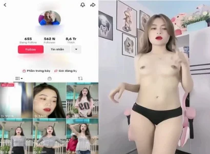Anh chơi em Tiktoker da trắng ngon vô đối